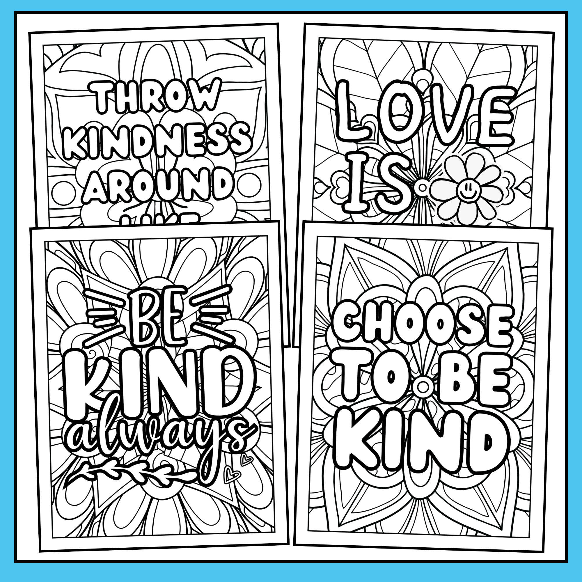 Kindness coloring pages kindness activities random acts of kindness w made by teachers