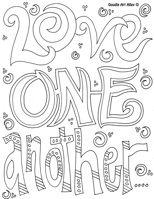 Kindness quote coloring pages