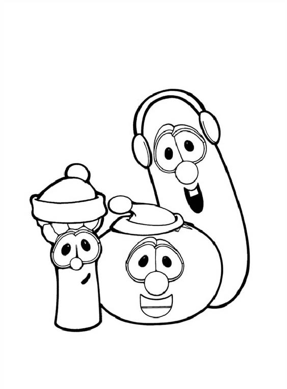 The ultimate veggietales web site coloring