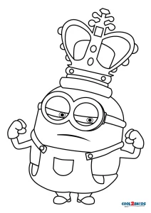 Free printable minion coloring pages for kids