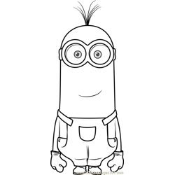 Kevin coloring page for kids