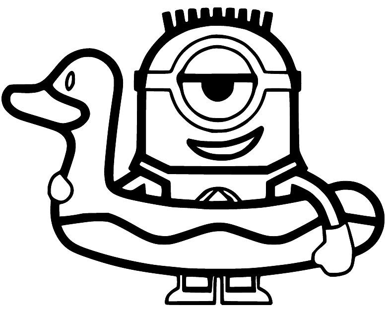 Minion coloring pages printable for free download