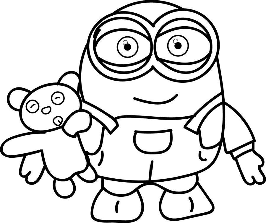 Minion coloring pages â