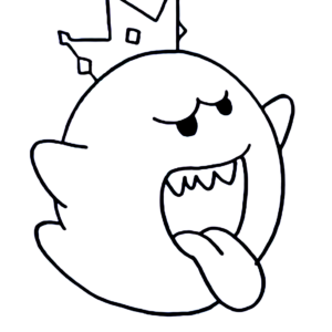 King boo coloring pages printable for free download