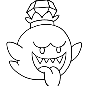 King boo coloring pages printable for free download