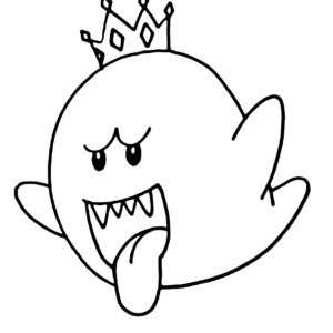 King boo coloring pages printable for free download