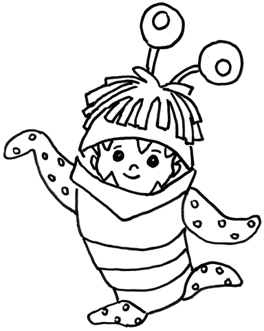 Boo coloring page free printable coloring pages