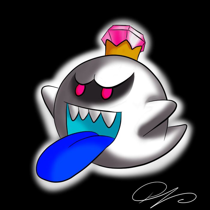 King boo dark moon fanart