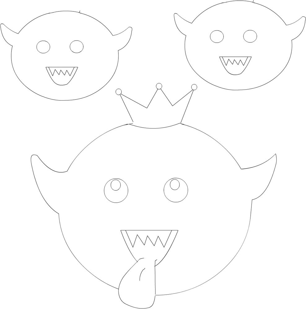 King boo coloring printable page for kids