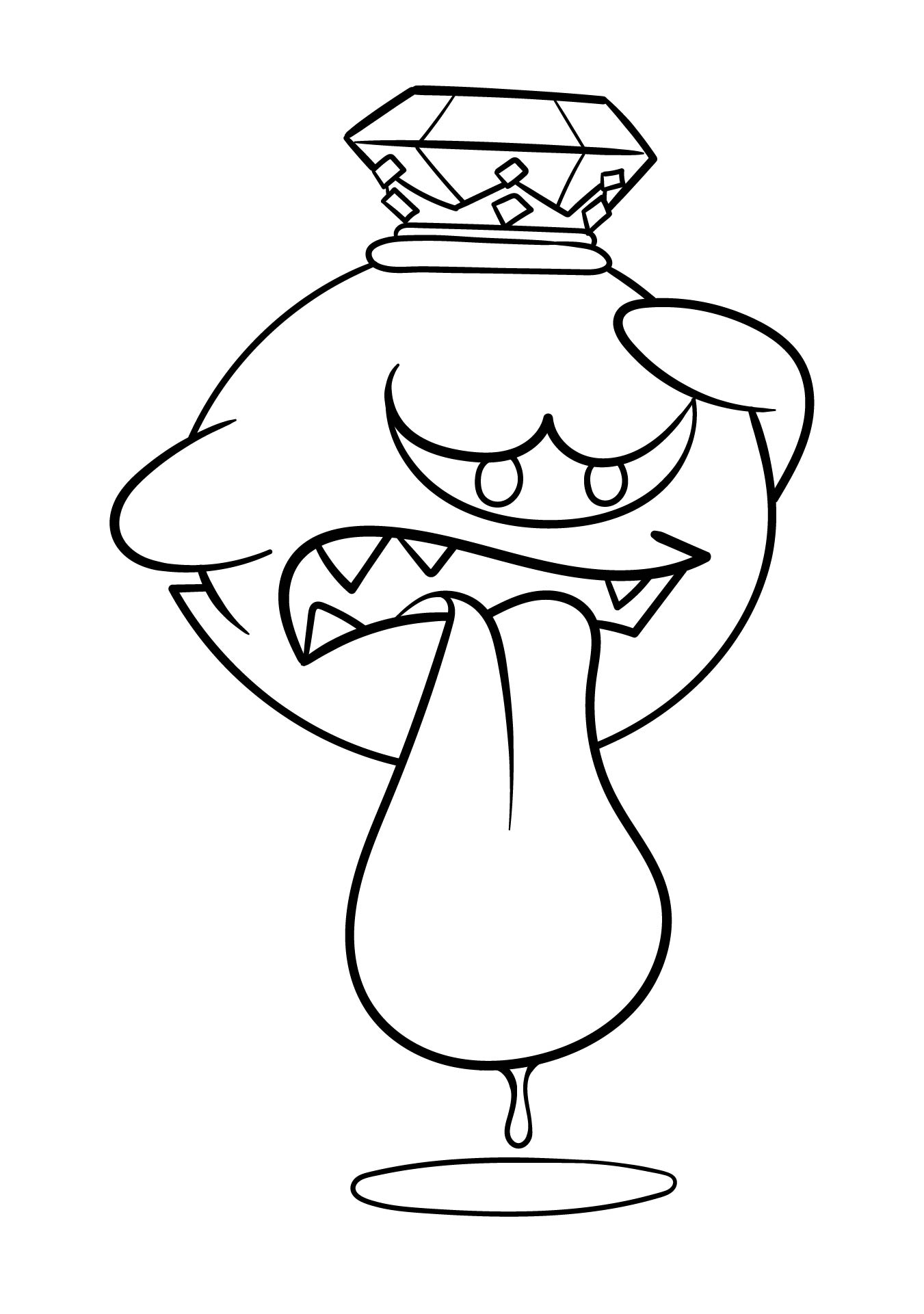 Best king boo coloring pages printable pdf for free at