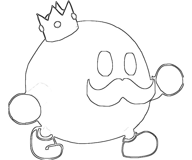 King bob omb cool art paper