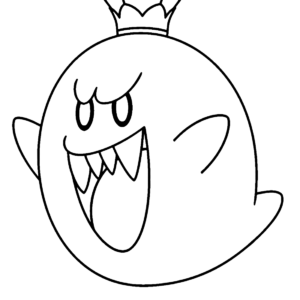 King boo coloring pages printable for free download