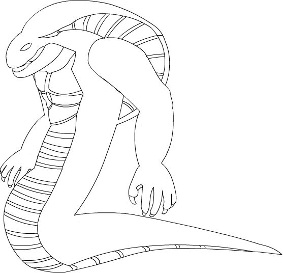 Cobra coloring page by frostythefroslass on