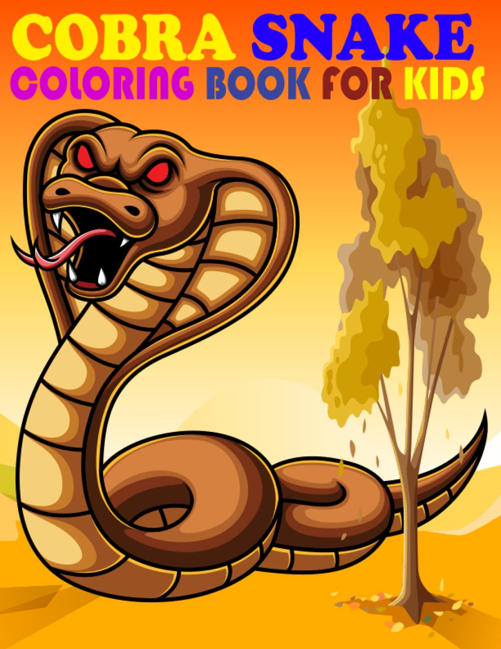 Buy kobra snake coloring book for kids a unique collection of coloring pages king cobra snake online at an