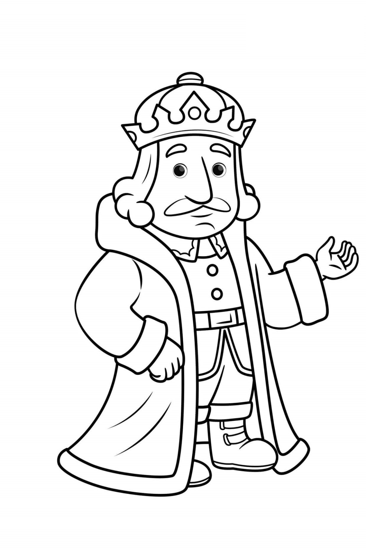 King coloring pages