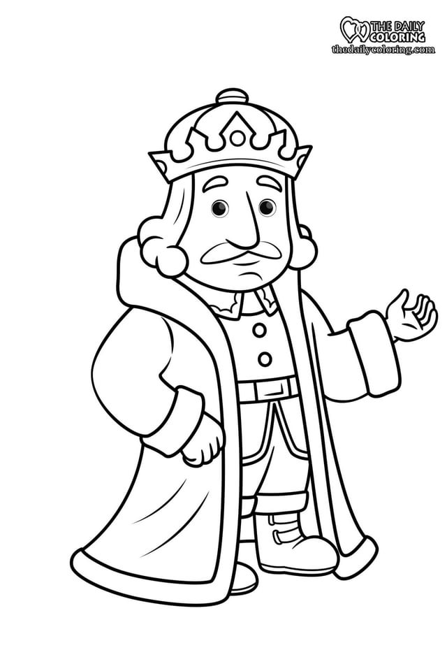 King coloring pages rfreecoloringpages