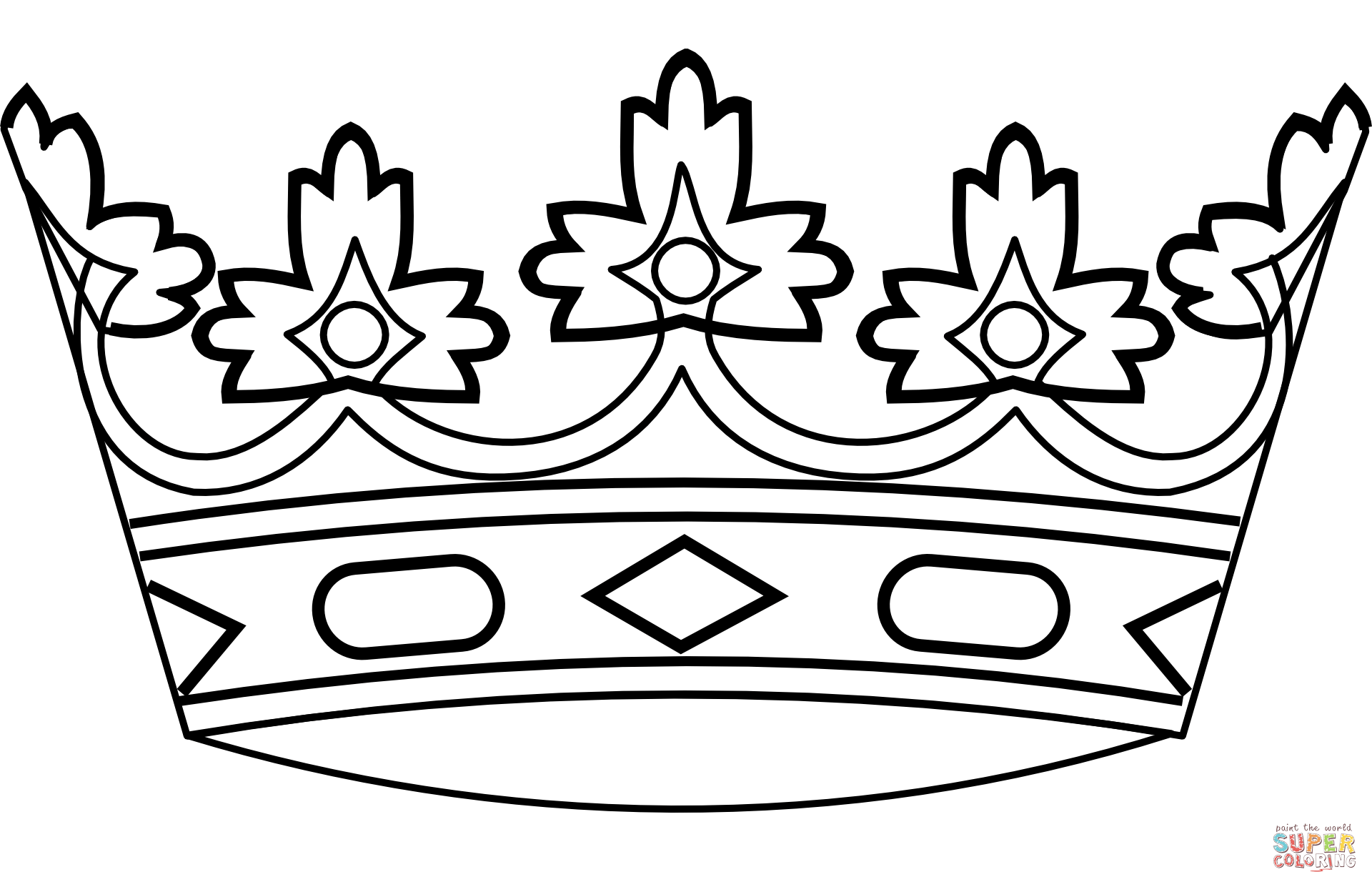 Kings crown coloring page free printable coloring pages