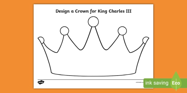 Design a crown for ki charles iii activity sheet