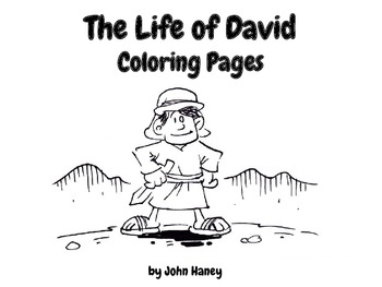 The life of david coloring pages by out of this world resources tpt