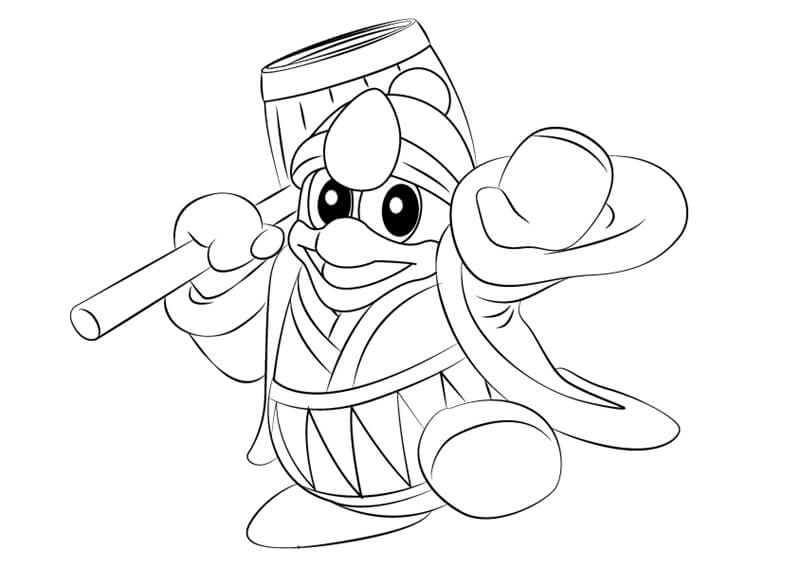 King dedede fãrbung seite