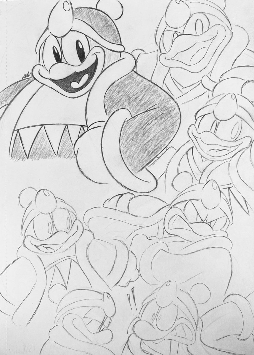 Milodx on x more doodles of king dedede kirby kingdedede supersmashbros httpstcosivtqlmf x