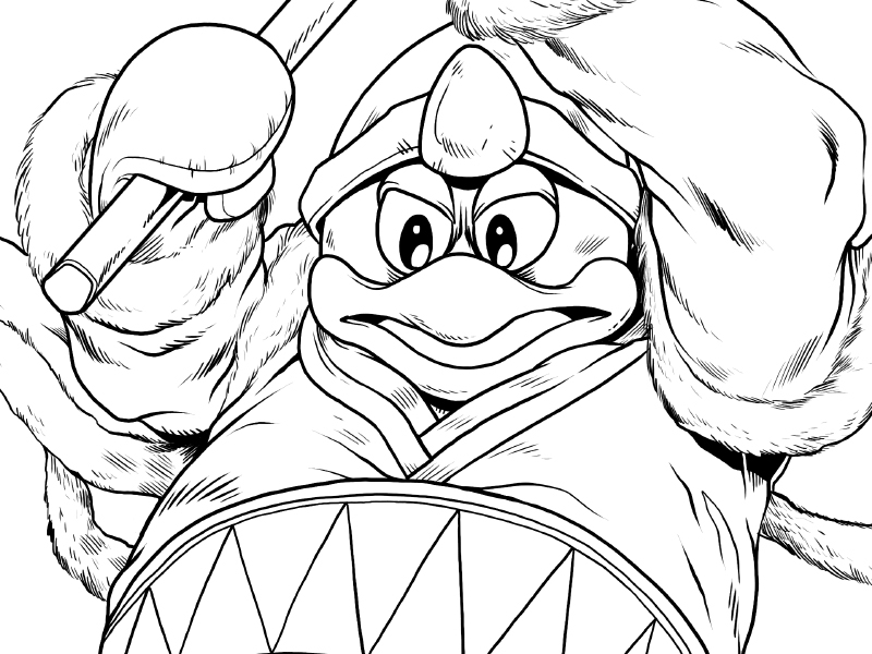 King dedede by nicholas roberts on