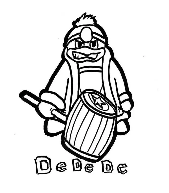 King dedede malvorlagen