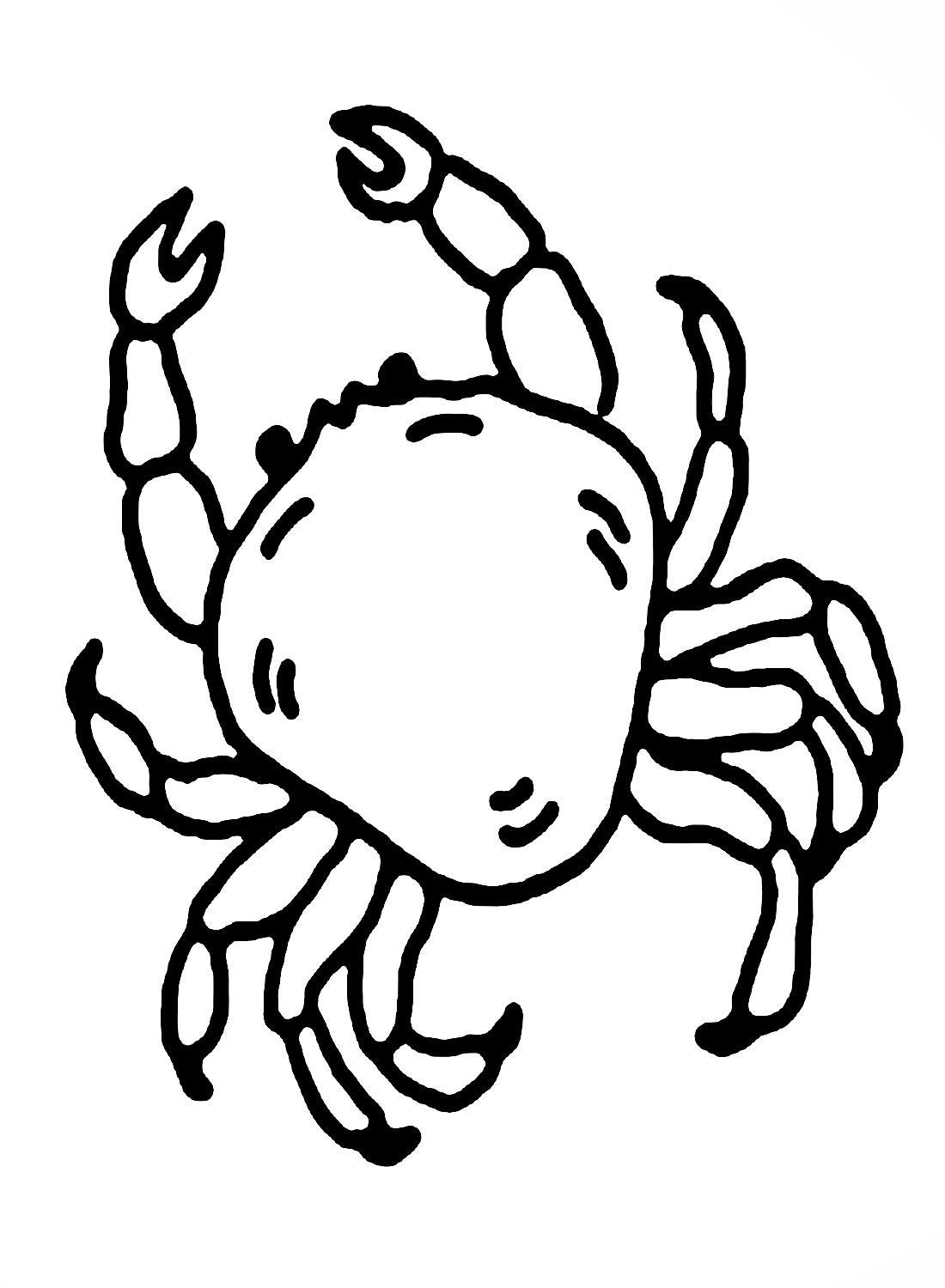 King crab coloring pages printable for free download