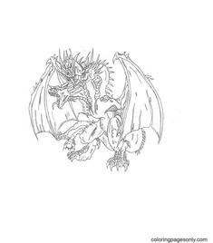 King ghidorah coloring pages ideas coloring pages headed dragon coloring pages for kids