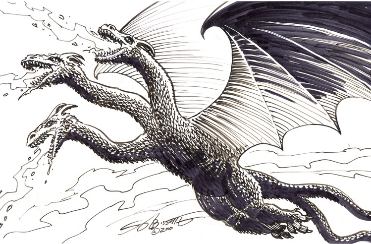 King ghidorah aka ghidrah the three