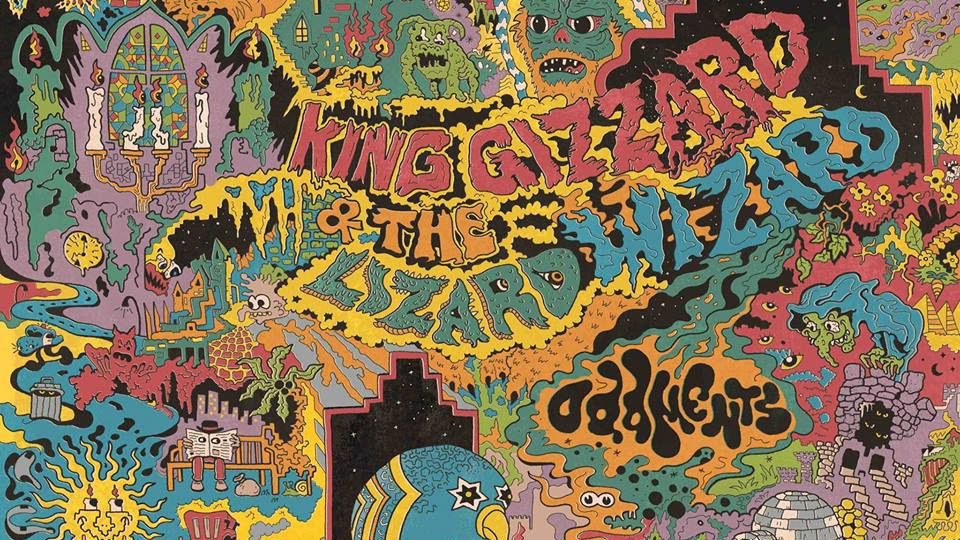 King gizzard and the lizard wizard oddments art hippie art psychedelic art