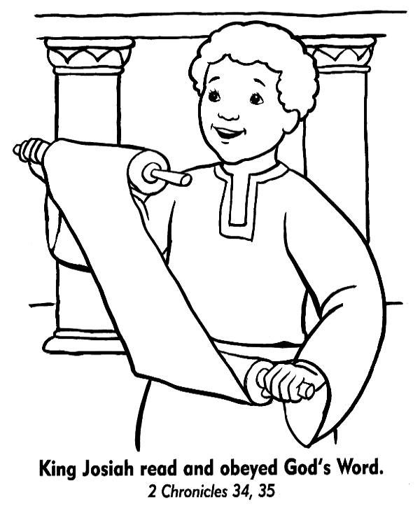 Image result for king josiah coloring sheet bible crafts sunday school bible coloring pages sunday school coloring sheets