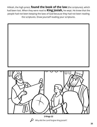 Old testament coloring book