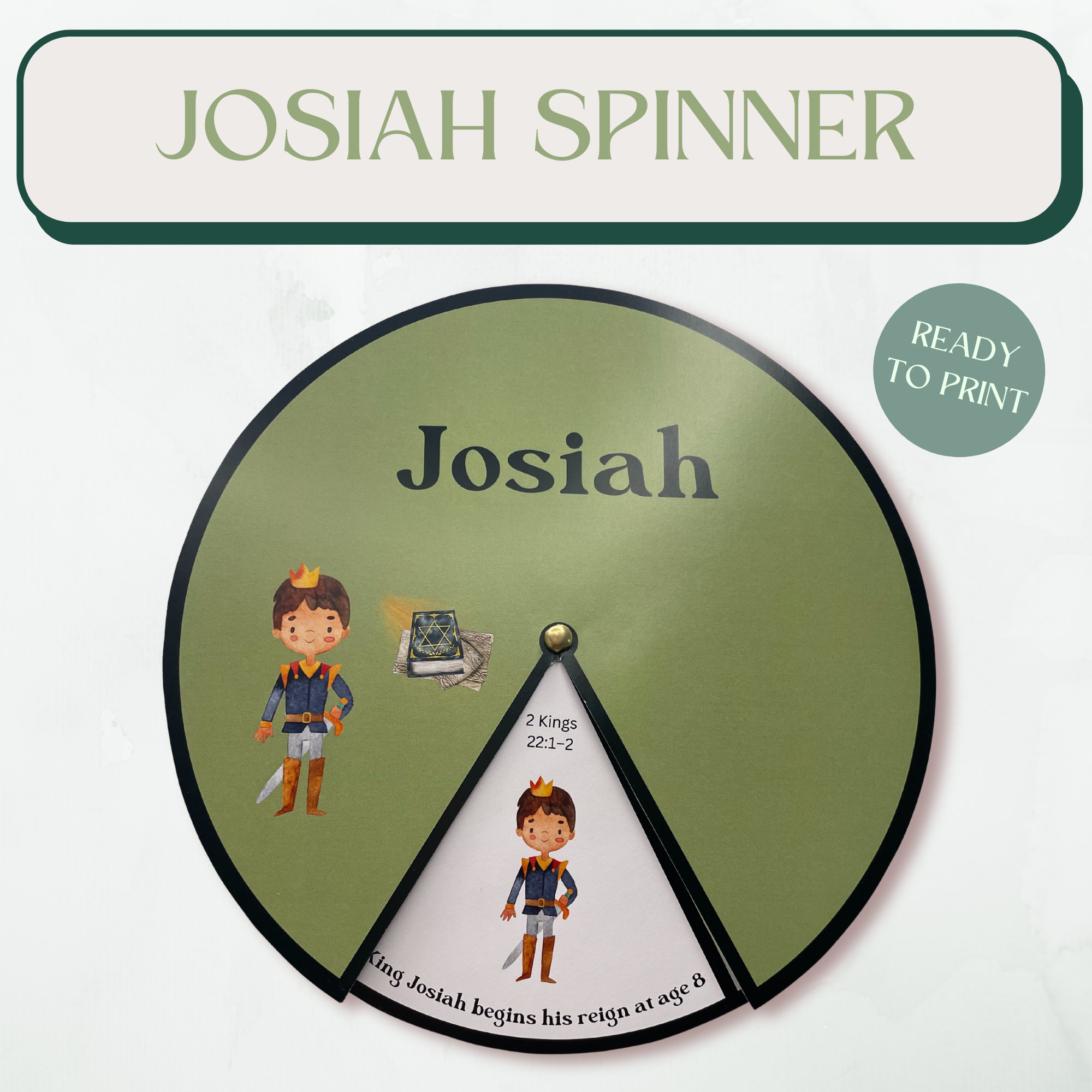 King josiah bible activity