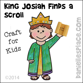 Bible crafts and activities for kids jewish customs through king josiah