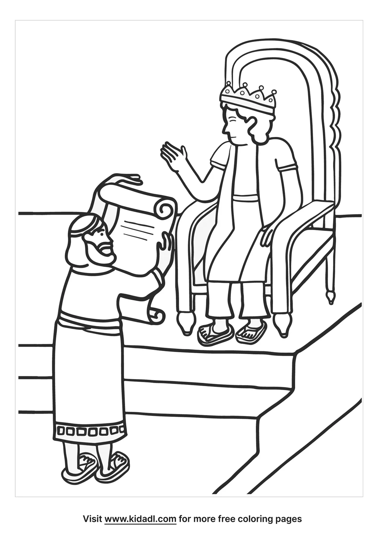 Free josiah coloring page coloring page printables