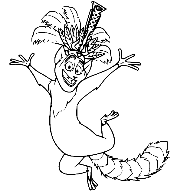 Madagascar coloring pages printable for free download