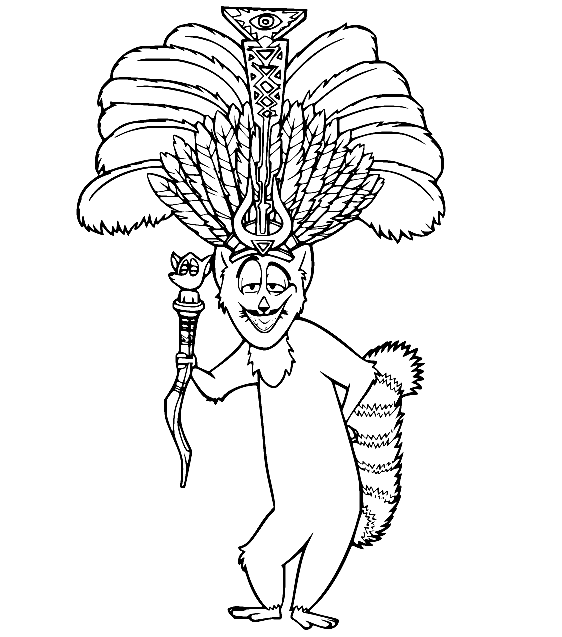 Madagascar coloring pages printable for free download