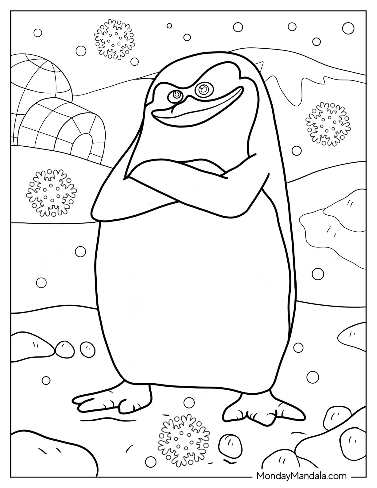 Madagascar coloring pages free pdf printables