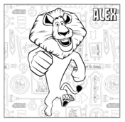 Madagascar coloring pages free coloring pages