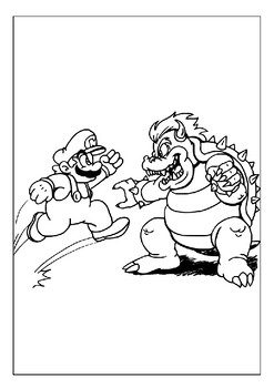 Bowser coloring pages for kids printable collection for creative fun pages