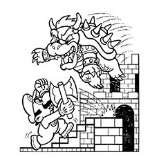 Top free printable super mario coloring pages online