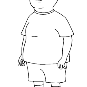 King of the hill coloring pages printable for free download