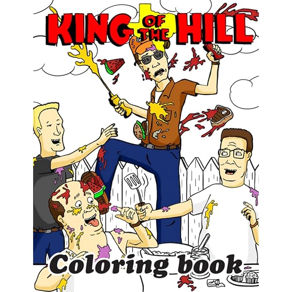 King coloring book creativity a collection of perfection the original hill creative adults with exclusive images schimscheiner joel books