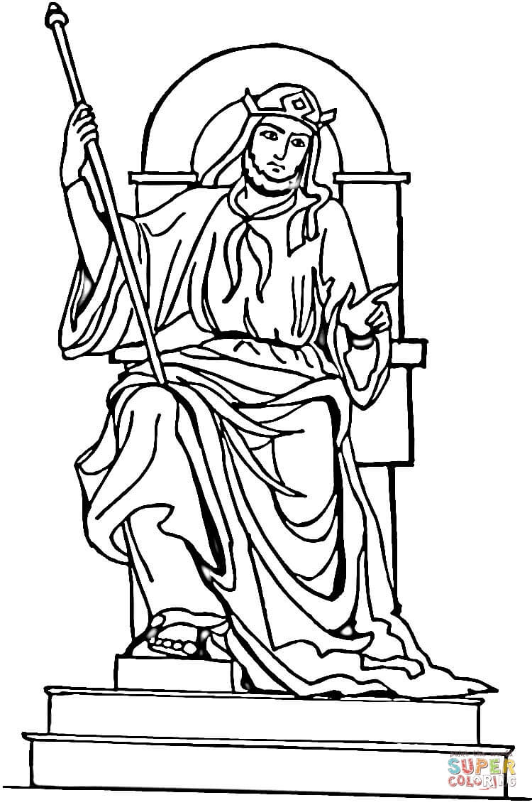 King solomon coloring page free printable coloring pages