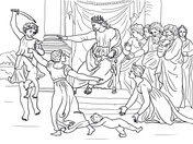 King solomon coloring pages free coloring pages