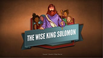 The wisdom of solomon sunday school coloring pages â