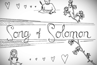 Free printable song of solomon coloring page