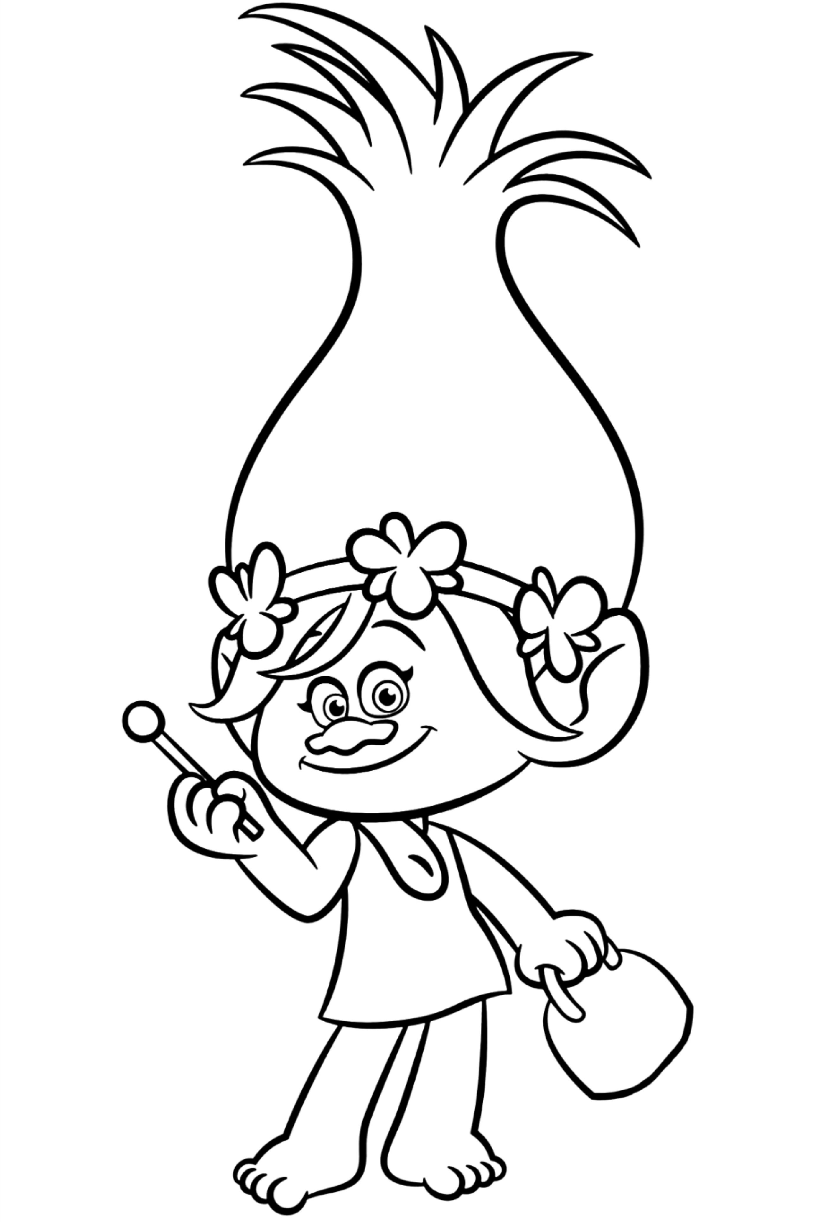 Trolls coloring pages for kids poppy coloring page coloring pages crayola coloring pages