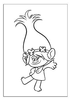 Let your imagination run wild with our trolls world tour coloring pages